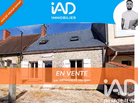 vente maison 3 pièces 86 m² binas (41240)