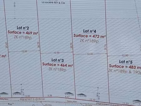vente terrain à saint-mars-de-coutais (44680) : à vendre / 483m² saint-mars-de-coutais