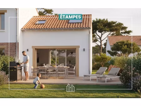 vente appartement neuf 4 pièces 85m2 étampes - 303211 € - surface privée