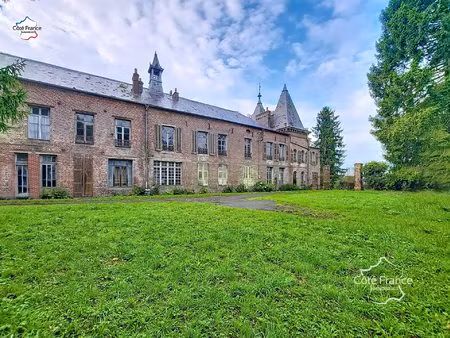 aisne un château authentique du xiviiie siècle au cœur de la thiérache dans les hauts de..