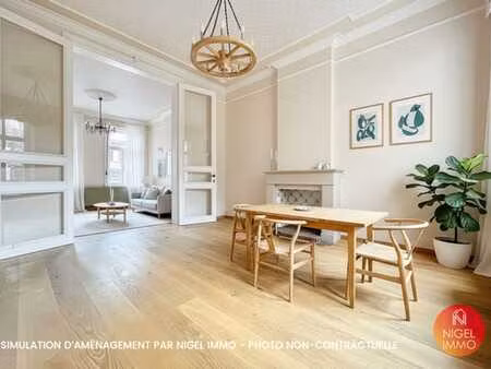 3 façades  grand séjour  4 chambres  jardin  entrepôt  cave.