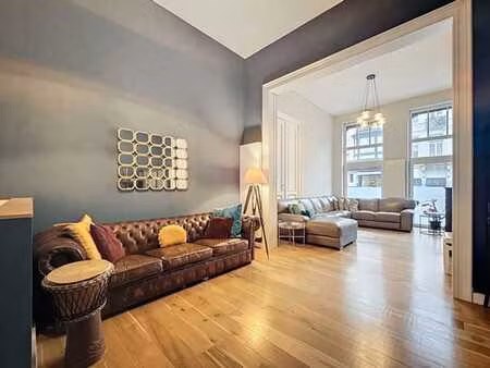 churchill–vanderkindere - rez-de-jardin d’exception  lumière