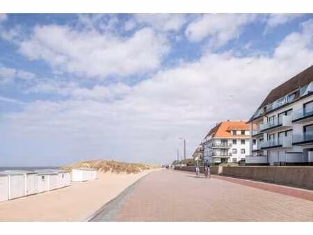 appartement à vendre wandeldijk vue mer frontale