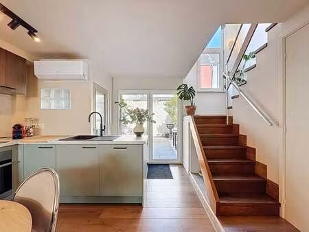 maison mitoyenne économe en énergie à vendre à gand