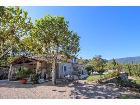 magnifique propriété en pierre avec vue et des écuries - fayence