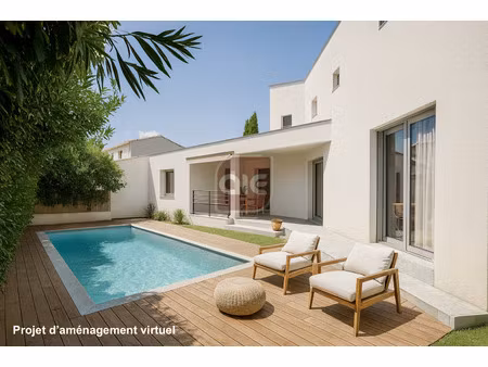 clapiers - vente villa t4 105 m2 sur une parcelle de 450 m2