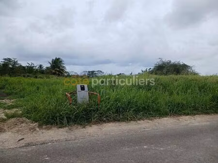 terrain constructible à vendre