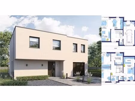 maison à vendre avec garage et 3 chambres   villers-la-ville (vbe11546)