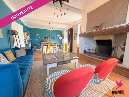 maison de caractère + dépendance avec jardin.