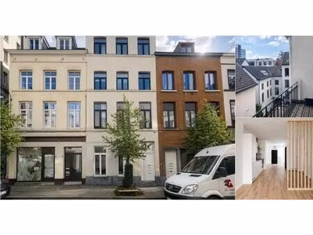 immeuble mixte à vendre avec terrasse et 4 chambres   bruxelles (vbe11807)