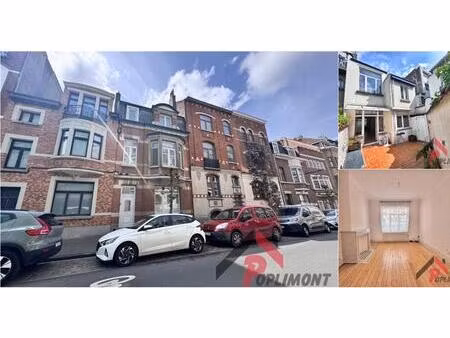 maison de maître à vendre avec terrasse et 5 chambres   ixelles (vbe11869)