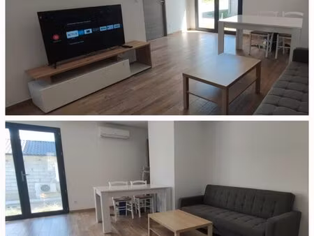 location t2 meublé à corté