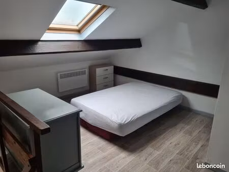 appartement f1 meublé en duplex