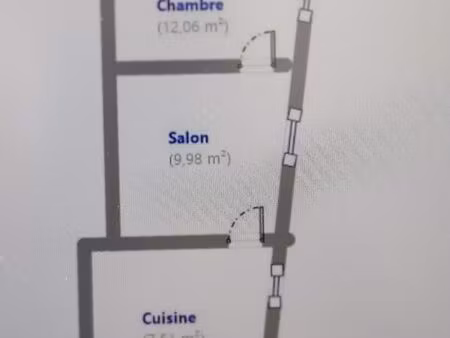 appartement 34 m2 + terrasse + parking / st genest