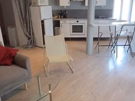 appartement meublé 47m2+ petit local vélo