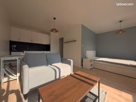 t1 bis 32m² rénové – proche gare & tramway – nantes (saint-donatien)