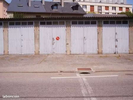 loue garages chambéry