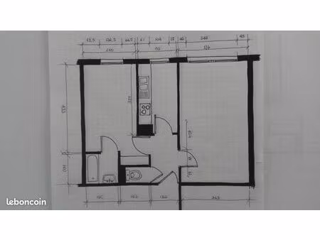 t2 meublé proche métro palais de justice