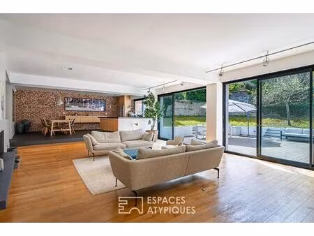 esprit loft et vie « dedans-dehors » au coeur de viroflay