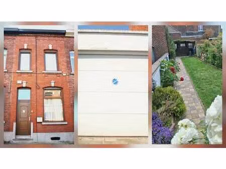 maison avec jardin et garage à vendre à gosselies