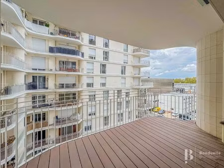 a louer vide - beau 3 pieces de 63 60 m2 - appartement récent - balcon - 5 eme etage avec 