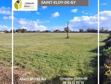 vente terrain 1327 m² à saint-eloy-de-gy (18110)  39 500 €