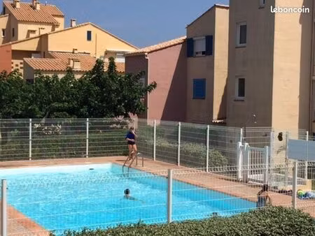 le barcares vends appartement 2-3 pièces en duplex entièrement rénové