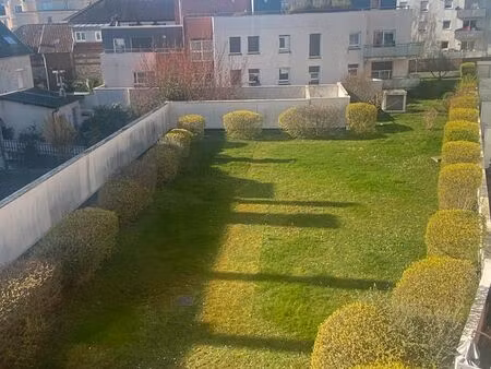 t3 lumineux 75 m² – balcon – vue sur jardin – double parking – rouen