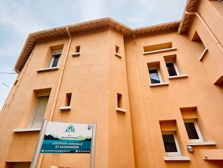 ?rare t2 vue mer plein sud – plage à pied – cerbère / banyuls / côte vermeille