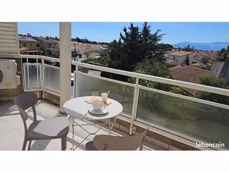 t2 haut de gamme-terasse sans vis à vis-clim-parking