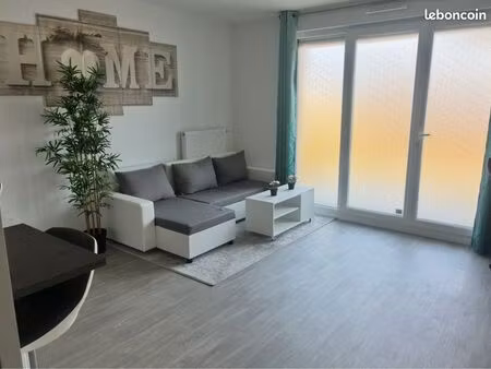 location 2 pièces meublé 40m2 neuf avec terrasse et jardin