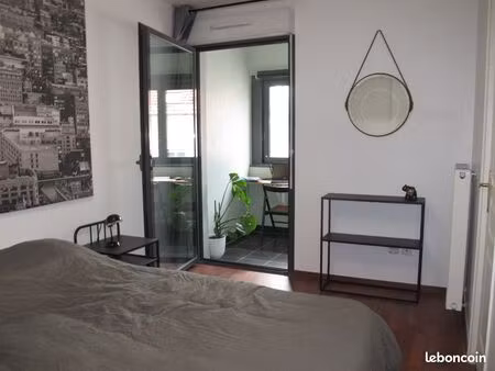 location t2 meublé république beaux arts avec parking