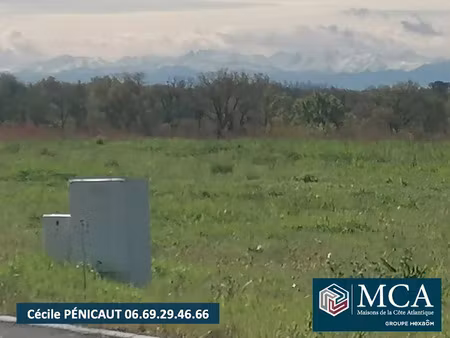 vente terrain 755 m² à gamarde-les-bains (40380)  71 725 €