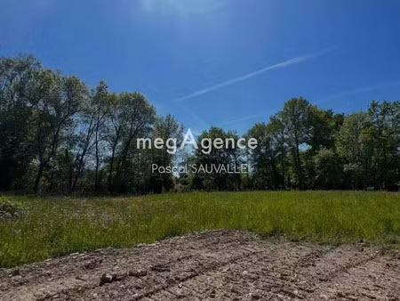 vente terrain 2186 m² à saint-astier (24110)  53 000 €