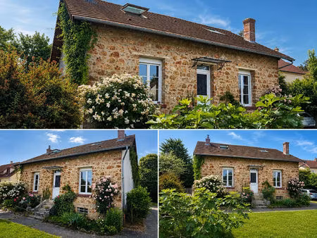 jolie maison ancienne entièrement rénovée avec 2 dépendances 5' garancières 7 pièces 113 m