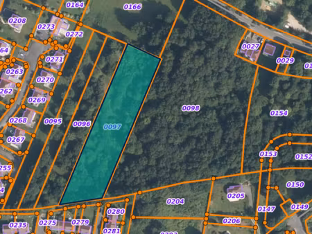 a vendre terrain pontivy 5088 m2