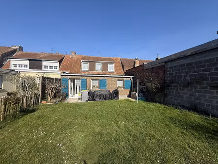 maison semi?flamande large ? 3 chambres ? jardin 180 m² env. ? garage