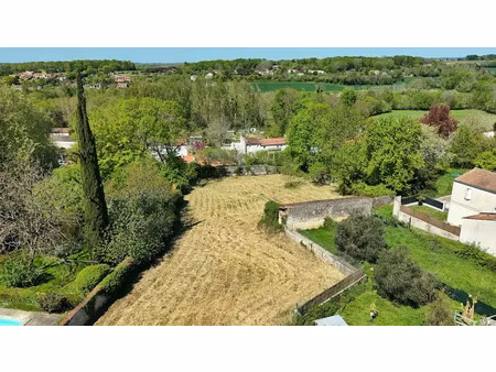 vente terrain 1566 m² à taillebourg (17350)  84 500 €