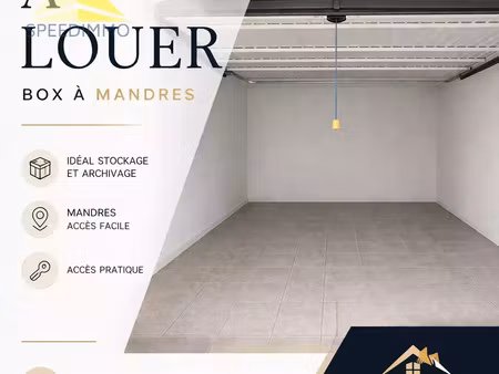 location garage 13 m² à mandres-les-roses (94520)