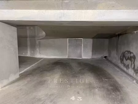 juan-les-pins parking 19m² en sous sol à vendre