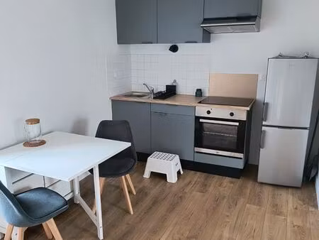 studio meublé 25 m² – centre-ville yffiniac – entièrement rénové
