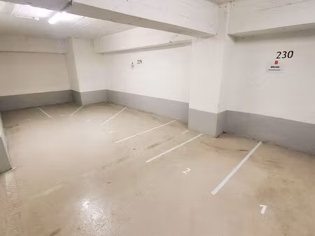 place moto/scooter sécurisée – saint-lazare – vidéo-surveillance - 2e sous-sol