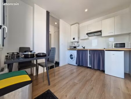 location studio meublé 25m2