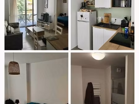 appartement t2 meublé avec parking souterrain et balcon