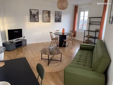 meublé f2 lumineux - port de carentan