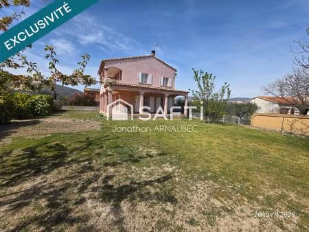 maison familiale avec 4 chambres  garage 70 m² et jardin constructible