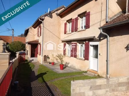ensemble immobilier : maison et appartement