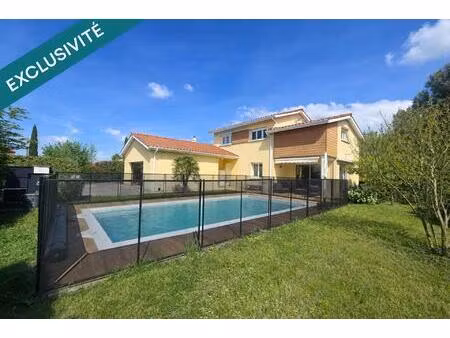 maison familiale d’exception avec piscine – calme absolu à montagny (69700)