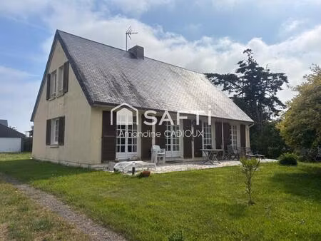 maison entre terre et mer