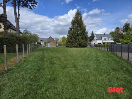 a vendre - blot immobilier fougeres terrain saint sauveur des landes